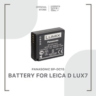 แบตเตอรี่กล้อง PANASONIC BP-DC15 BATTERY FOR LEICA D-LUX7