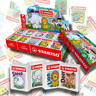 Stabilo Pemadam Fancy 30 biji Pemadam Huruf/Haiwan/Bendera Alphabet Eraser Animal Eraser Flag Eraser