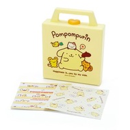 SANRIO - Pompompurin 布甸狗 日版 文具 便條紙 連盒 memo pad 小物盒 手提 收納盒 布丁狗 便簽