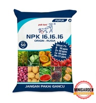 NPK BIRU ZAK 50 KG npk biru16-16-16 pak tani