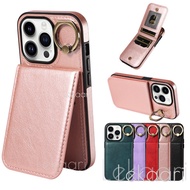 Wallet Case for Samsung Galaxy S25 S24 S23 S22 S21 FE Plus Ultra A05 A05s A25 A15 A55 5G Leather Car