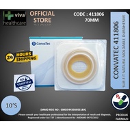 411806 CONVATEC SUR-FIT Natura 70MM Moldable Durahesive Hydrocolloid Flexible Surfit Flat Wafer 康復寶
