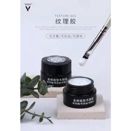 可蹭粉纹理胶Vinimay Texture Gel 4D 3D NailArt Painted Gel  Painting Flowers Nail Art Painting Skycitynails