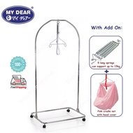 My Dear Spring Cot Chrome Lightweight And Durable Baby Cradle Besi Buaian Bayi Buai Ayunan 摇篮铁架
