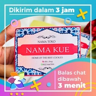 Dry cake stickers, cookie stickers, dry cake stickers, Eid cake stickers, jar stickers