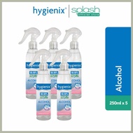 Hygienix:hk?Germ-Kill(nk:Alcohol,pi@mq@with+gG@Moisturizer+Yi@Trigger+Nk@Spray+Cy@250ml Set of 5