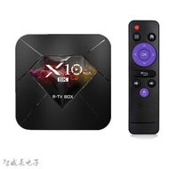 X x10 plus Set Top Box H6 Chip Android 9.0 4G+64GB 4k HD Network Player TVBox
