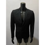H&M black blazer casual eur suit 44 s