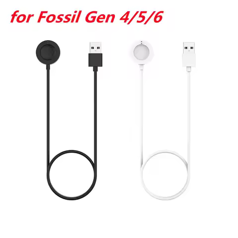 USB Charging Cable Cord Dock Charger Adapter For Fossil Gen 4/5/6 For Diesel For Michael Kors For Mi