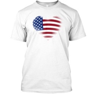 Heart Flag Crew T-Shirt