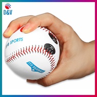 D&V   1Pc 9Inch Pitch Training Baseball With Finger Placement Markers Standard Baseball Pitching Tra