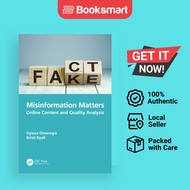 Misinformation Matters by Uyiosa Omoregie, Kirsti Ryall | Paperback | CRC Press | 9781032311562