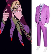 Jojos Wonderful Adventure Cos Costume Immortal Diamond Chuan Xiji Shadow Kira Yoshikage Cosplay Hall
