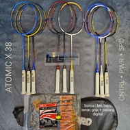 HNDRD HUNDRED ATOMIC X SPEED CONTROL POWER 38lbs 35lbs PWR CTRL SPD Original Badminton Racket