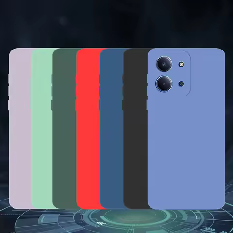 For Xiaomi Redmi 15C Case Xiaomi Redmi 15C Cover Soft Liquid Silicone Durable Bumper Protective Phon