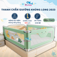 Thanh Chắn Giường Pakey LC1 Bản New Cao 105cm Ống Thép Siêu Dày Thanh Chắn Giường Thiết Kế Chốt Nâng