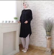 Baju Tunik Warna Putih Terbaru 2022 Model Remaja Korea Style