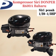 Brand New DONPER/GMCC/HUAGUANG R600A Refrigerator Compressor 1/20-1/3HP D65CY A120CY A145CY S100CY S