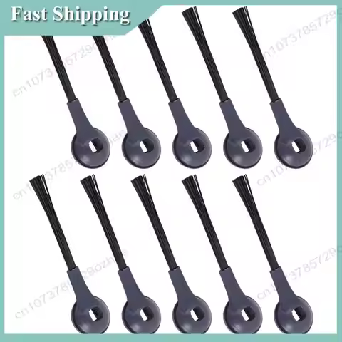 -A01R 10Pcs Side Brushes Replacement Compatible For Shark IQ Robot R101AE (RV1001AE), RV1100, RV1101