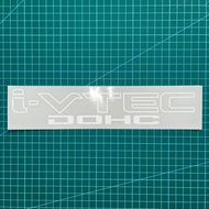 สติกเกอร์ I-VTEC SOHC/DOHC