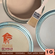 EZ Wall x Boysen Permacoat Semi-Gloss Acrylic Latex Paint 4L (For Concrete & Stone Surface) 1 gallon