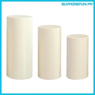 [BuymorefunMY] Baseboard Stand, Column Cover, Cylinder Baseboard Cover, Wedding Dessert Cylinder Sta