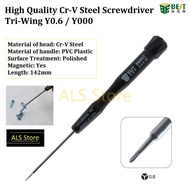 [BST-8800C] Cr-V Steel Y0.6 Y000 Tri-wing Screwdriver - Ap-ple Watch i-Phone 7, 7 Plus, 8, 8 Plus, X