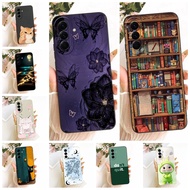 For Samsung A57 5G Case Cover Cute Kawaii Luxury Fashion Flowers Cool Painted Silicone Casing For Sa