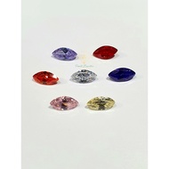 Cubic Zirconia 4x8 mm Marquise Cut (Rice Gem)