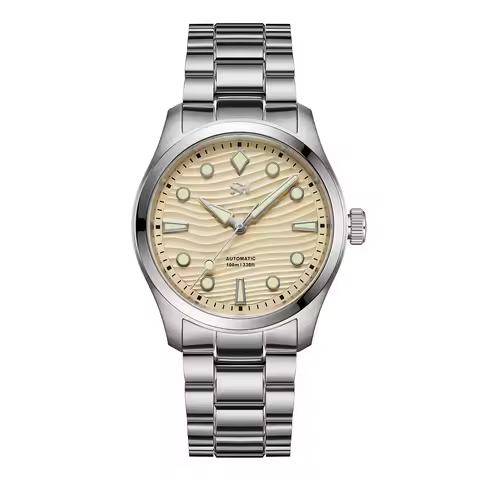 SH Limited Edition 38mm Ultra-thin Dive Watch PT5004 Automatic Mechanical Movement Waterproof100m Ca