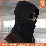 GOOD MOOD BEAUTY 6-in-1 Outdoor Black Swat Face Balaclava Ski Thermal Hat Windproof Protect