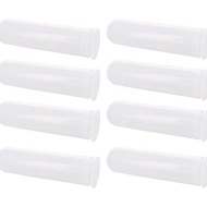 Othmro 50Ml 50 Buah Tabung Centrifuge Lab Plastik 28X103Mm Tabung Uji Botol Wadah Penyimpanan Sampel