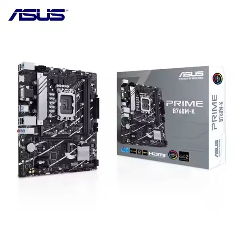 ASUS B760M-K DDR5 Intel B760 Motherboard placa mae Intel 12th/13th CPU LGA 1700 DDR5 96G PCI-E4.0 M.