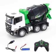 Children's Toys Construction Truck RC Cement Molen Truck Huina 1557 1/18 9CH