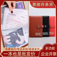 Cash Deposit Book Deposit Note Folder Bill Storage Book Folder Customized Bank Regular Deposit Singl