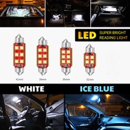 (ICE BLUE) 1PCS LED C5W 31mm/36mm Super Bright LED Bulb Car Dome Reading Lights, Car Boot, License P