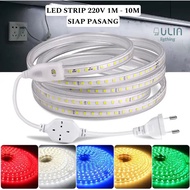 LED STRIP LIGHTS SQUARE HOSE 5050 1M 2M 3m 4M 5M 10M - WHITE DECORATIVE OUTDOOR CEILING ROOM