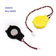 CR2016 Notebook CMOS Battery 3V 2 Pins Cable 2p BIOS Laptop