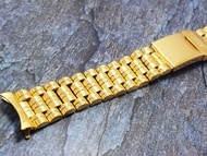 สายนาฬิกา สาย citizen 18mm หัวโค้งสีทอง ของใหม่ แท้เก่าเก็บ ทองสวยๆ ครับ สภาพใหม่ ไม่ผ่านการใช้งาน