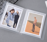 48pcs 4R Lomo Card Photo Album KPOP Photocard Album Matte Cover 4R Photo Album