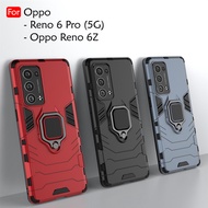 Oppo Reno 6 Pro 5G Reno 6Z Reno6 Pro Car Holder Back Case Cover Shockproof Casing Phone Mobile