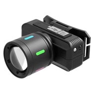 Senter Zoom 300 Watt Teleskop Led Fokus - Senter Kepala Zoom/Senter Lampu Kepala Super Terang Headla