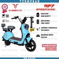 SUPER PROMO!!! Sepeda Listrik E-Bike UWINFLY RF7 - Bonus POMPA