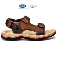Scholl Mens Beach Sandals Fashion Plus Size:EU38-EU47 รองเท้าสกอลล์-ไบโอ เลสเตอร์ Lester รองเท้ารัดส