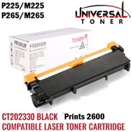 Compatible Fuji Xerox CT202330 *Twinpack *( 2.6k pages)  Black  Toner Cartridge P225d/ M225dw/M225z/M265z/P265dw