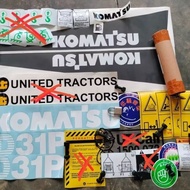 Dozer Sticker Komatsu D31P Decal Sticker
