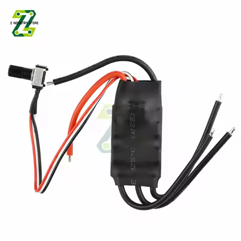 DC7-24V 200W BLDC 3 Phase Brushless Motor Driver Hallless DC Motor Drive Board Speed Controller Regu