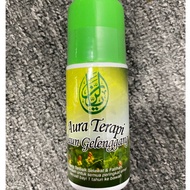 HIJAU AURA GREEN [10PCS] AURA THERAPY GELEANG LEAF AURA OIL ROLL ON LEAF AURA GELEANG LEAF AURA BORO
