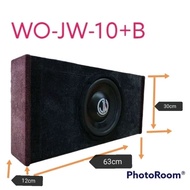 JW Woofer For 4x4 Trunk 10inch Woofer With Box