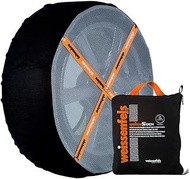 weissenfels WSK-S80 Anti-Slip Device Vise Sock (Compatible Tire Size: 195/65R15 195/70R14 205/55R16 